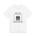 Empty Seat Shoulder Available - T-shirt drôle de voyage