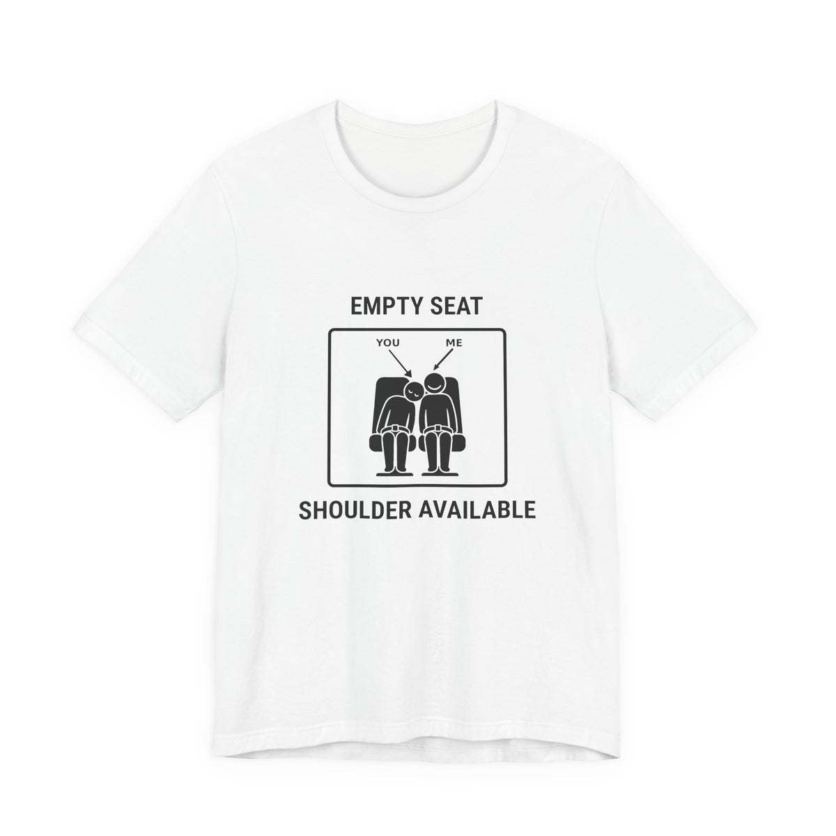 Empty Seat Shoulder Available - T-shirt drôle de voyage