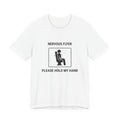 Nervous Flyer Please Hold My Hand - T-shirt drôle de voyage